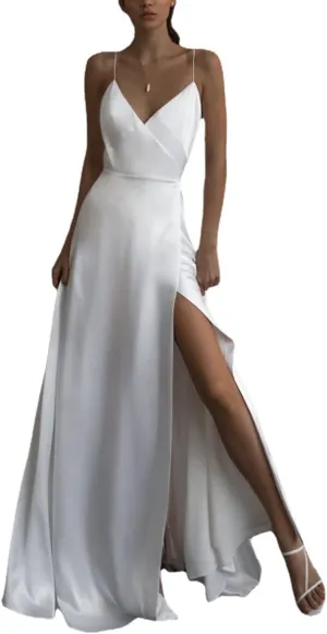 2023 Sexy Camisole Sleeveless V Neck Dress Dress