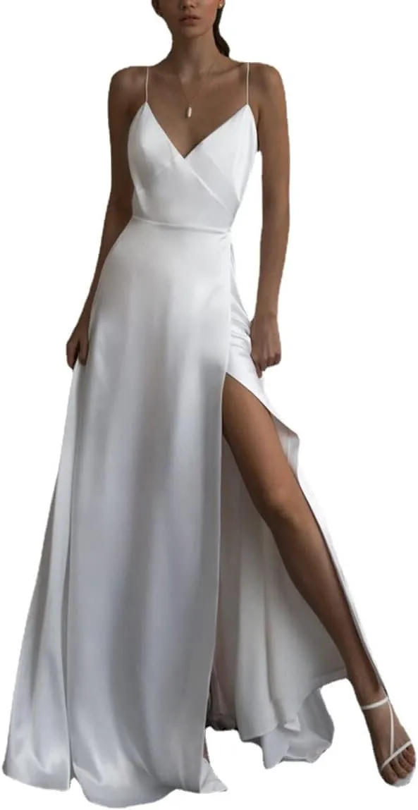 2023 Sexy Camisole Sleeveless V Neck Dress Dress