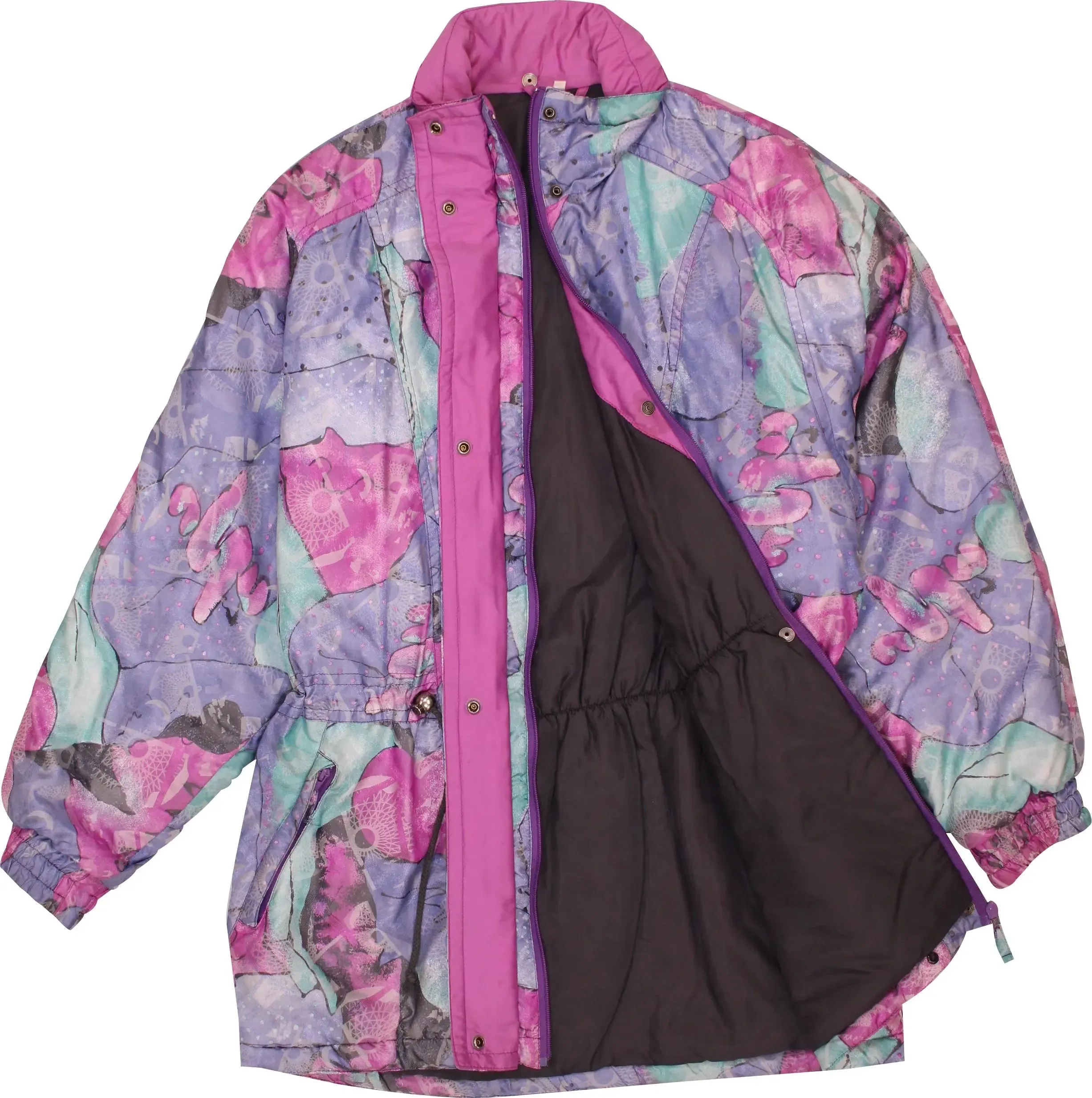 80s Colorful Ski Jacket