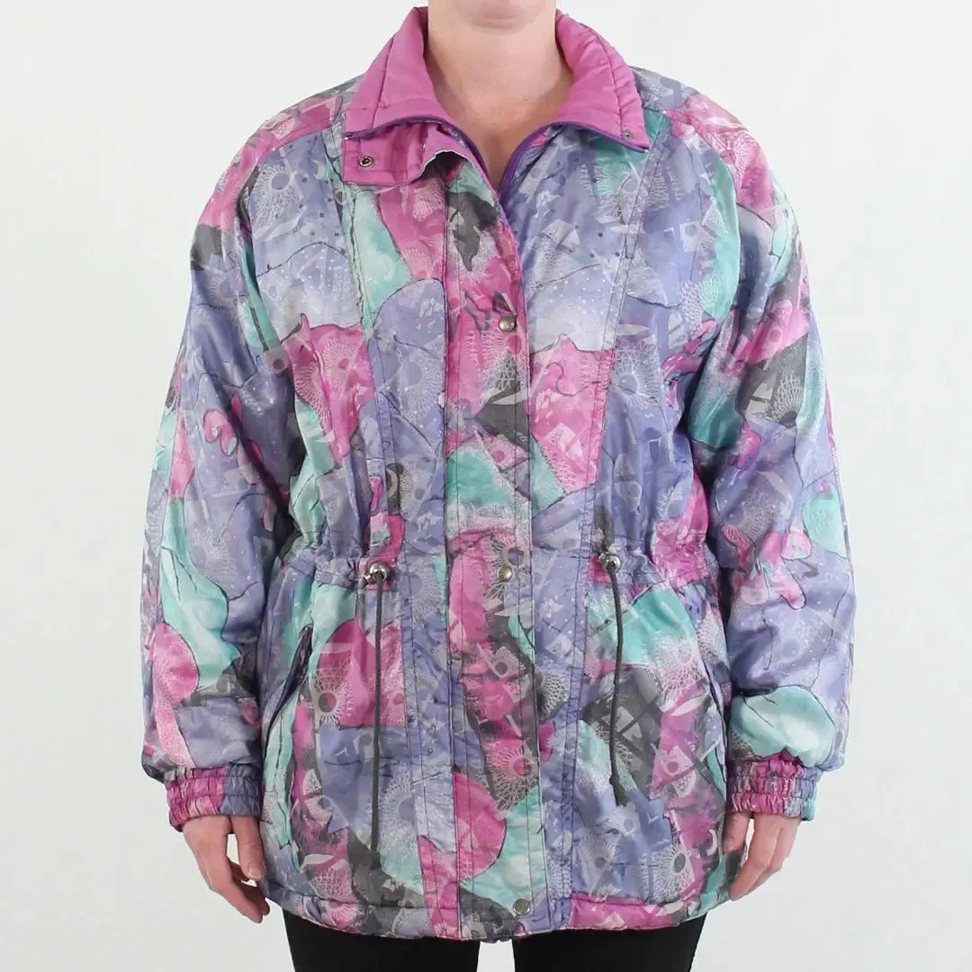 80s Colorful Ski Jacket