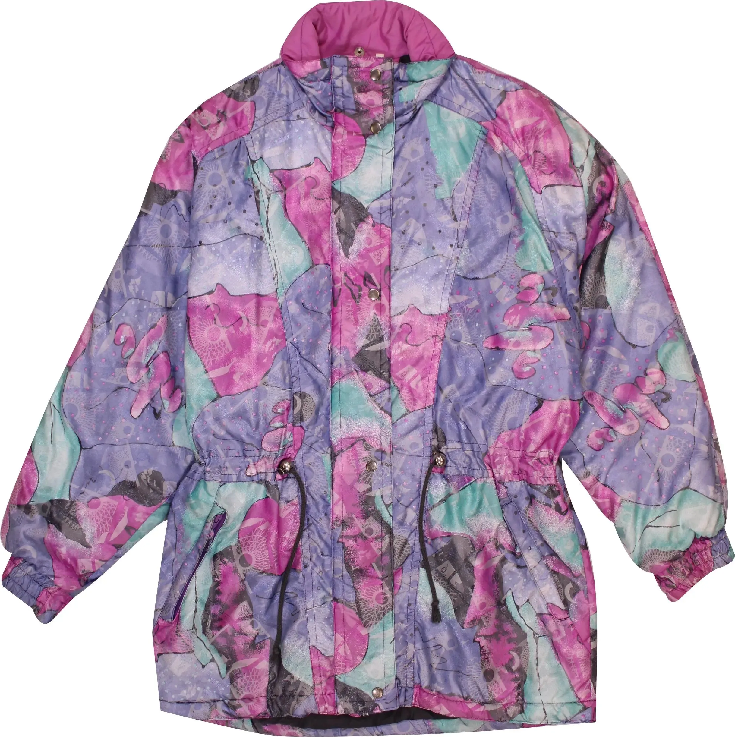 80s Colorful Ski Jacket