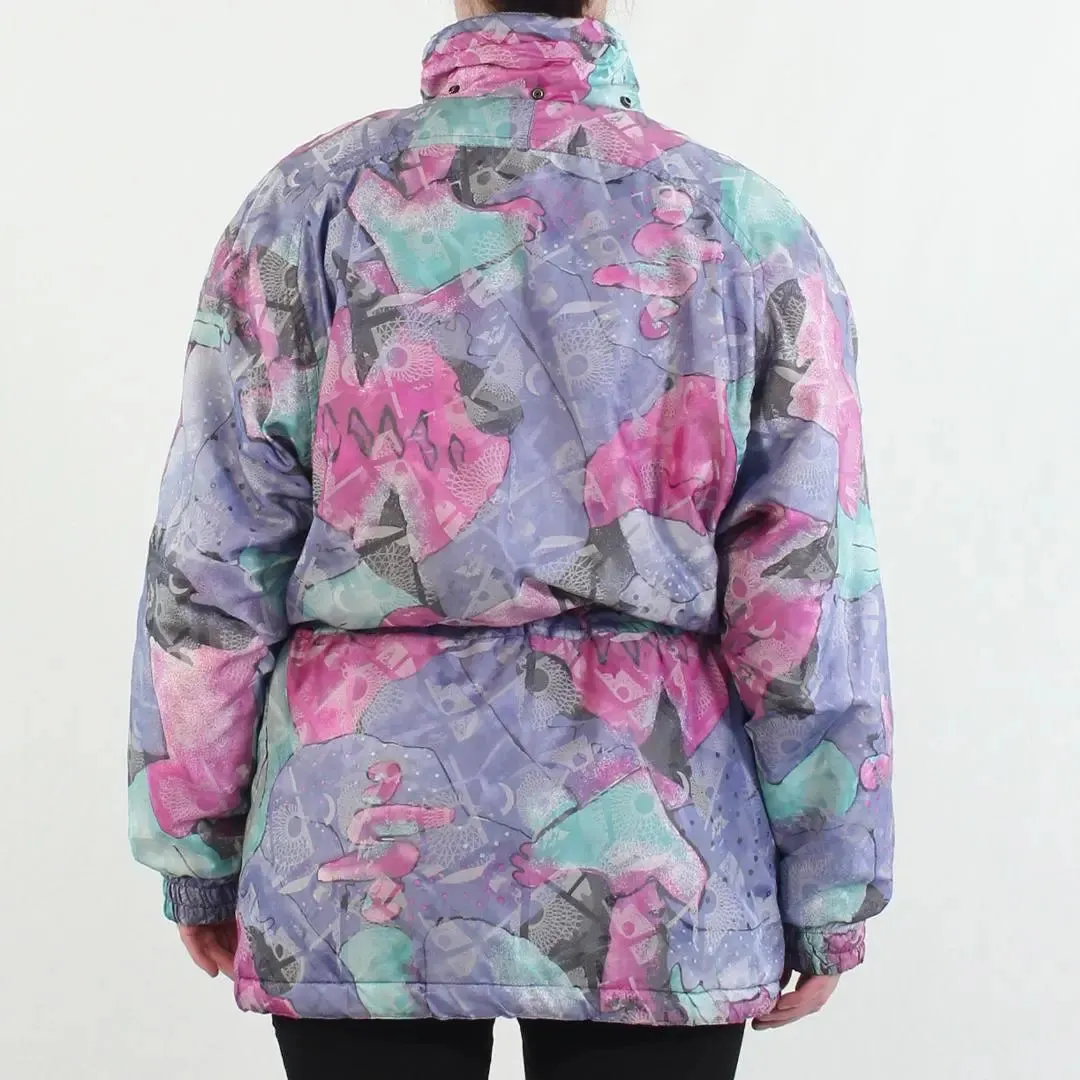 80s Colorful Ski Jacket
