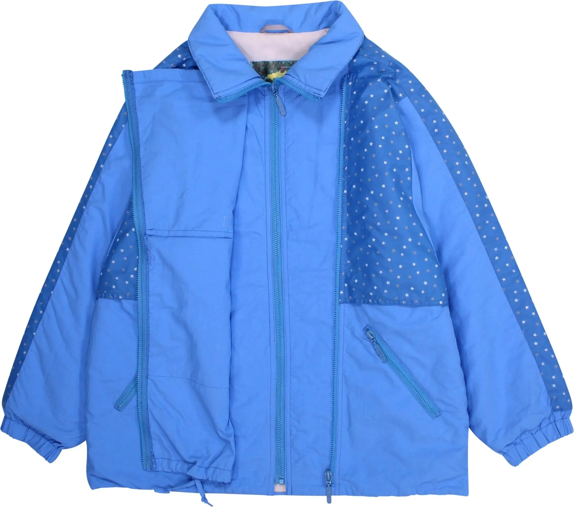 90s Blue Front Pocket Ski Jacket