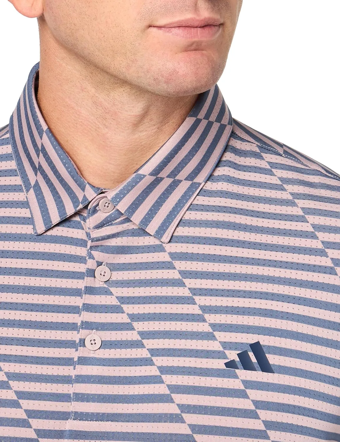 adidas Men's Ultimate365 Mesh Print Polo