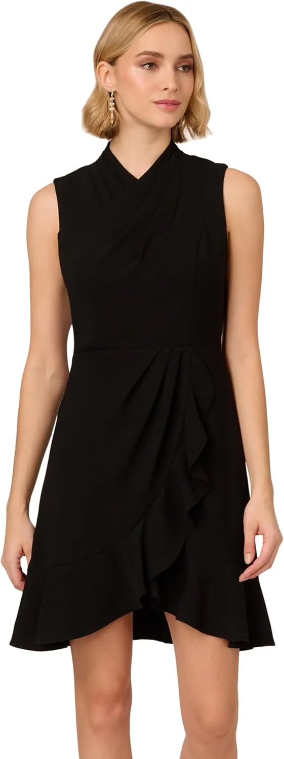 Adrianna Papell Women's Chiffon Short Dress