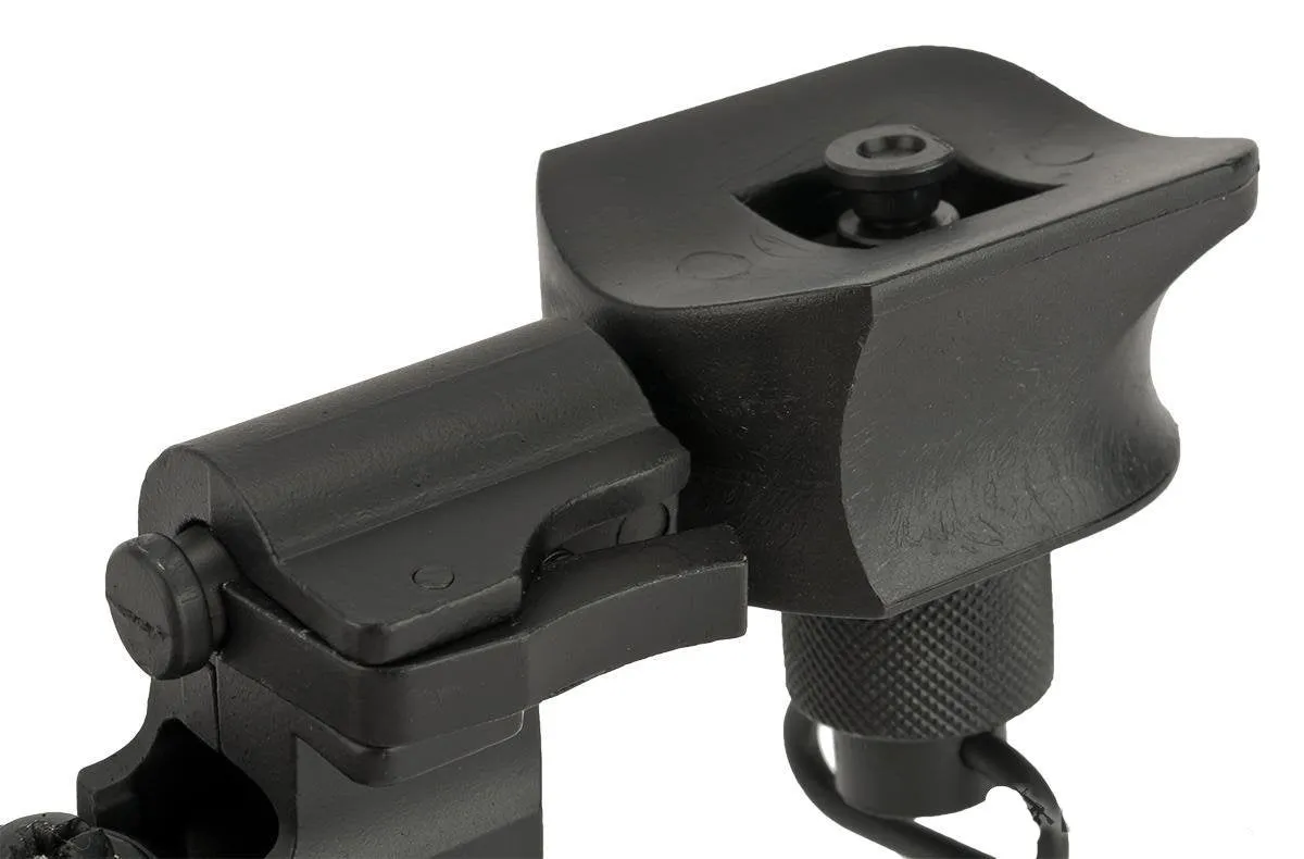 AGM Samurai V-Grooved Multi Purpose Steel Bipod for Airsoft Sniper Rifles