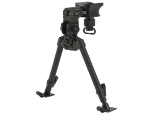 AGM Samurai V-Grooved Multi Purpose Steel Bipod for Airsoft Sniper Rifles