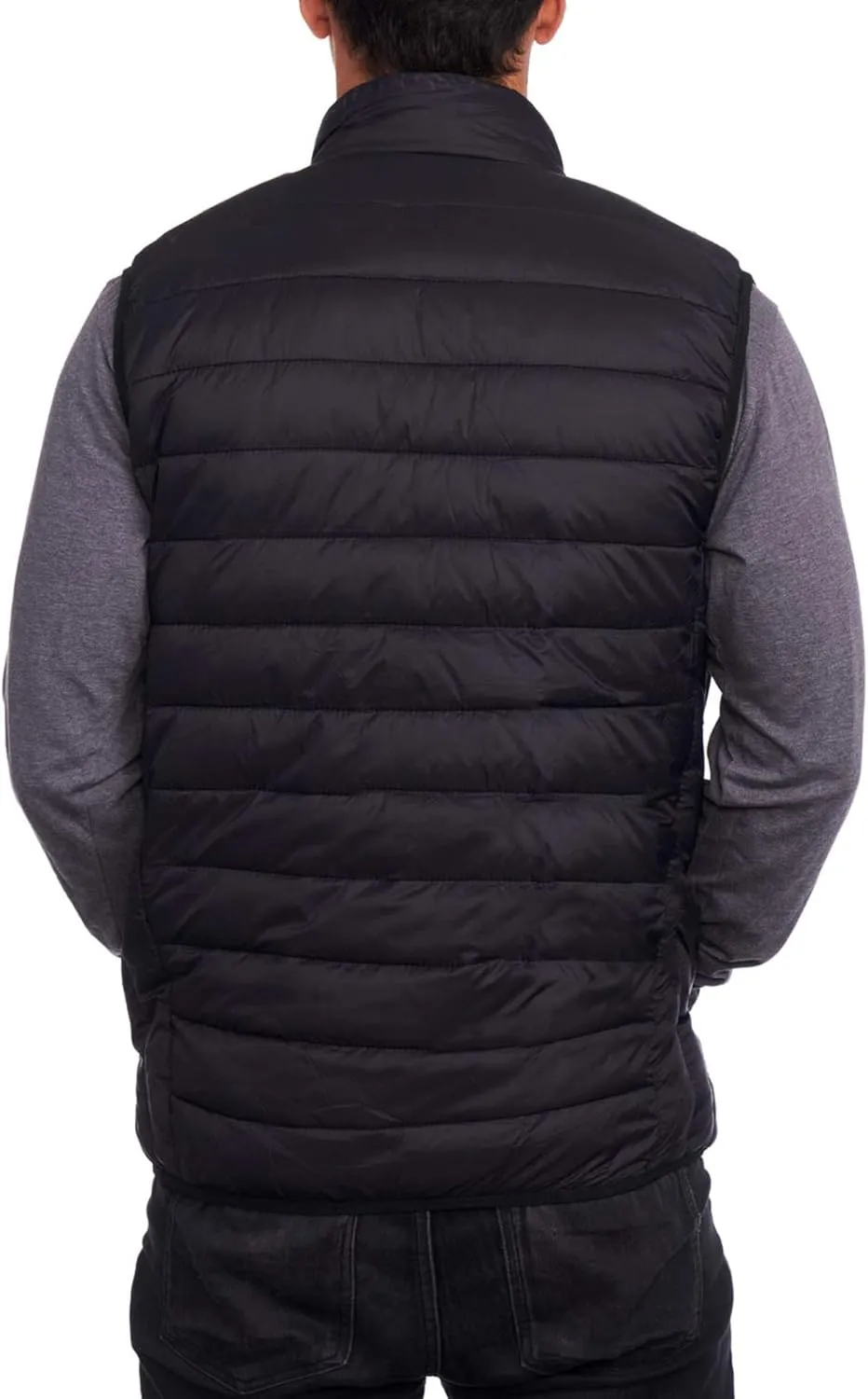 Alpine Swiss Clark Mens Lightweight Down Alternative Vest Jacket