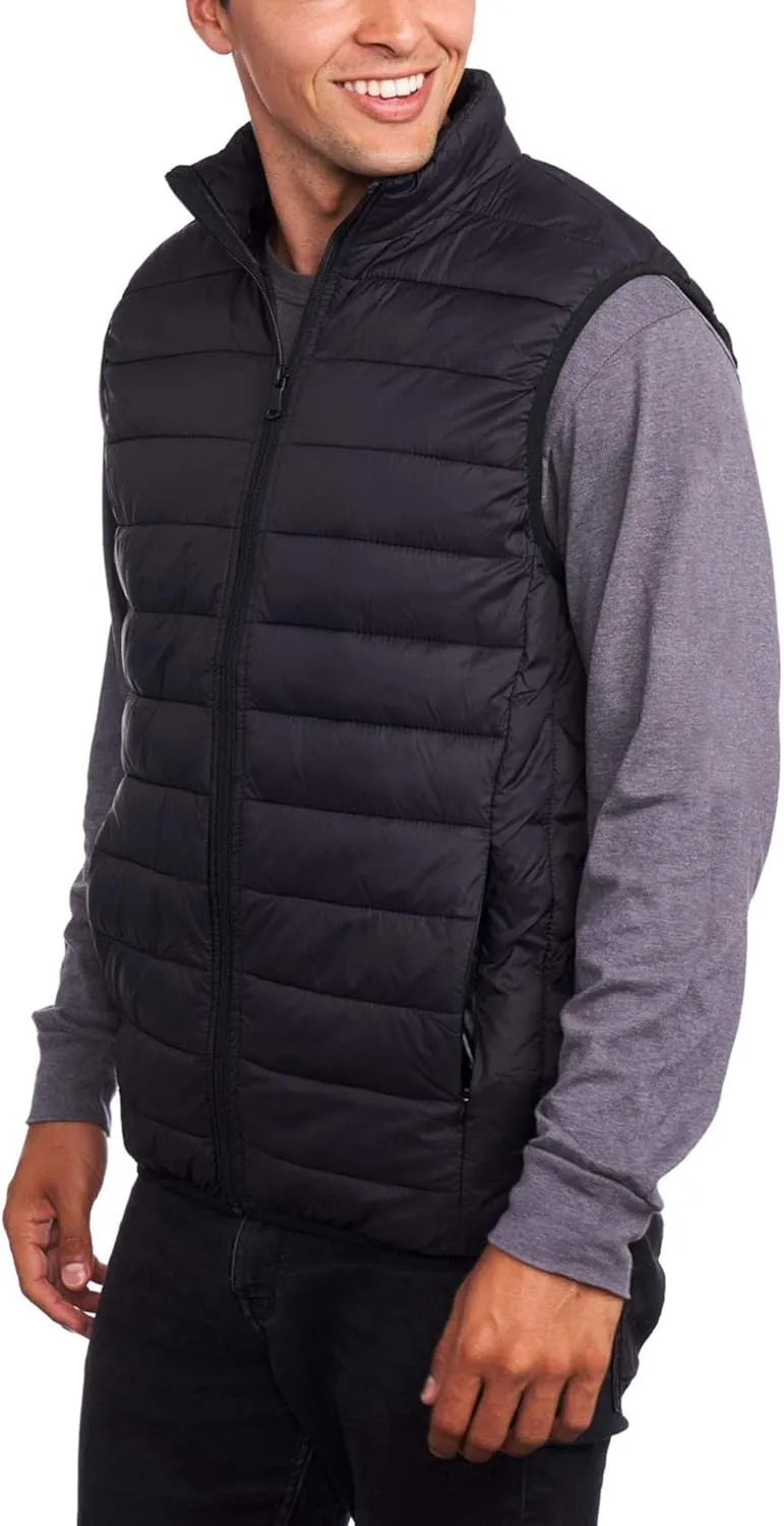 Alpine Swiss Clark Mens Lightweight Down Alternative Vest Jacket