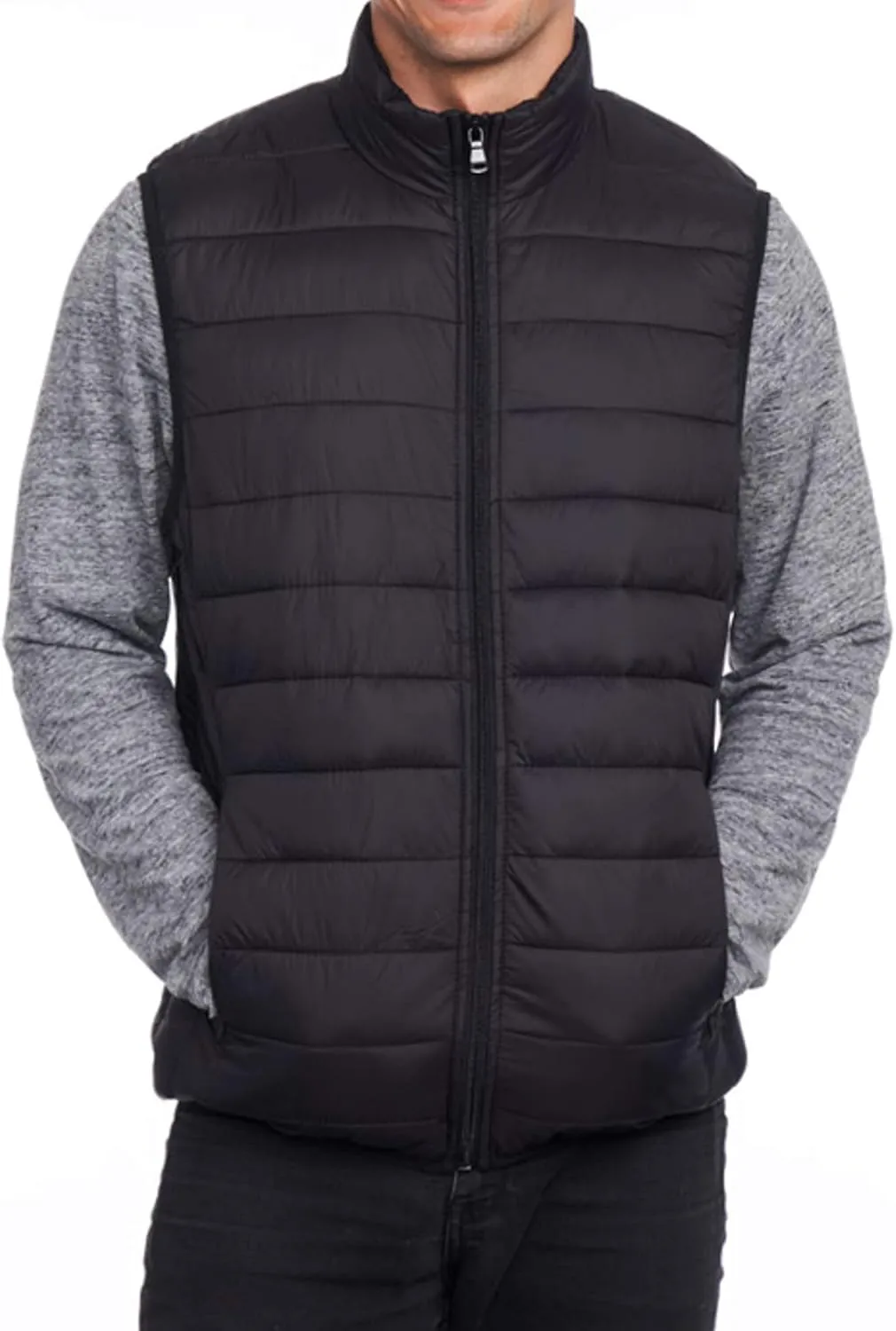 Alpine Swiss Clark Mens Lightweight Down Alternative Vest Jacket