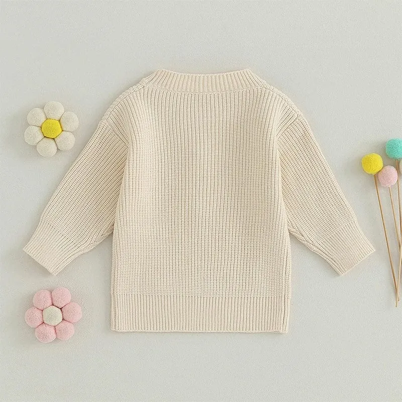 Big Sister and Little Sister Knit Sweater