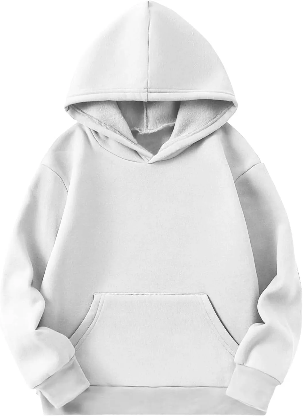 BTDECLAR Hoodies for Teen Girls Oversized Long Sleeve Fleece Hooded Sweatshirt Pullover Tops Cute Preppy Clothes Size 10 12