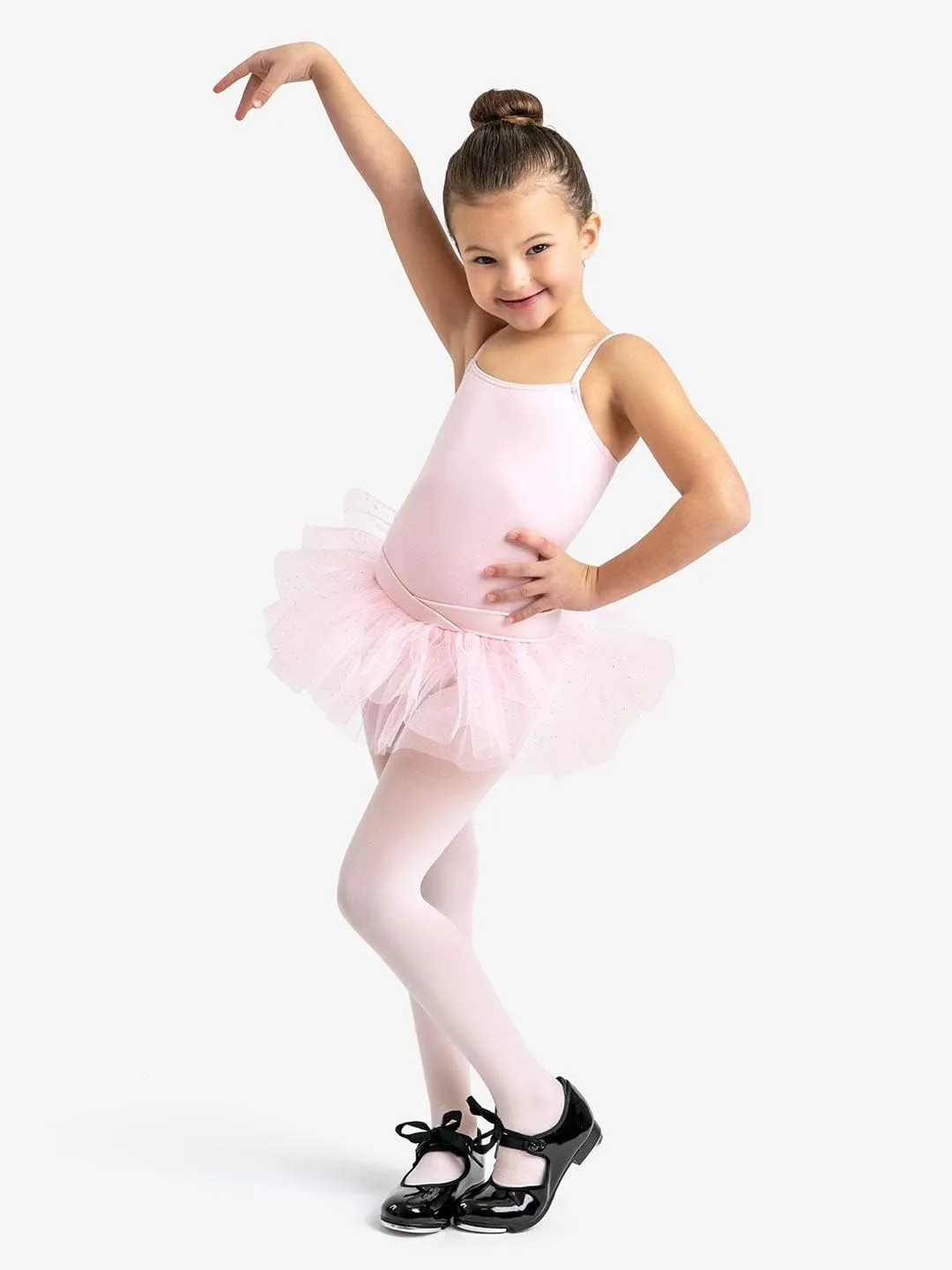 Capezio Girls Belted Camisole Tutu Dress
