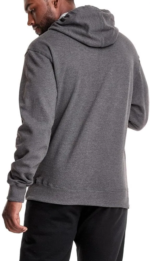 Champion Men's Powerblend Fleece Hoodie Sweatshirt with Script Logo (Regular and Big & Tall)
