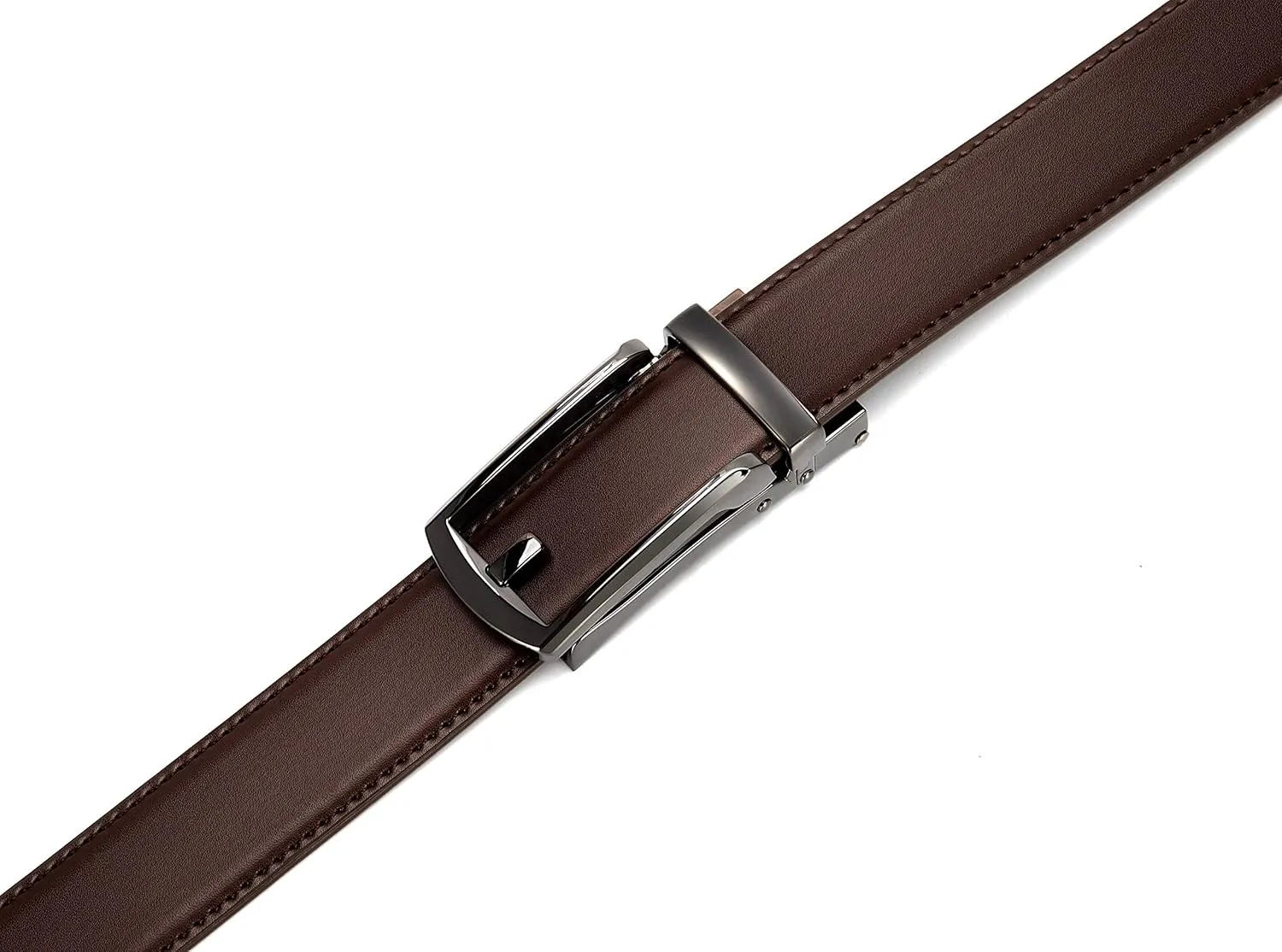 CHAOREN Mens Dress Belt - Ratchet Belt Leather 1 1/4" Comfort Click - Perfect Companion to Mens Dress Shoes
