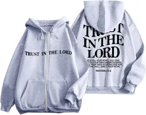 Christian Sweatshirt Women Jesus Loves You Hoodie Oversized Jesus Faith Pullover Inspirational Long Sleeve Tops