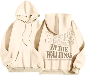 Christian Sweatshirts For Women Living Water Eternal Life Hoodies Long Sleeve Oversized Hoodies Jesus Sweatshirts