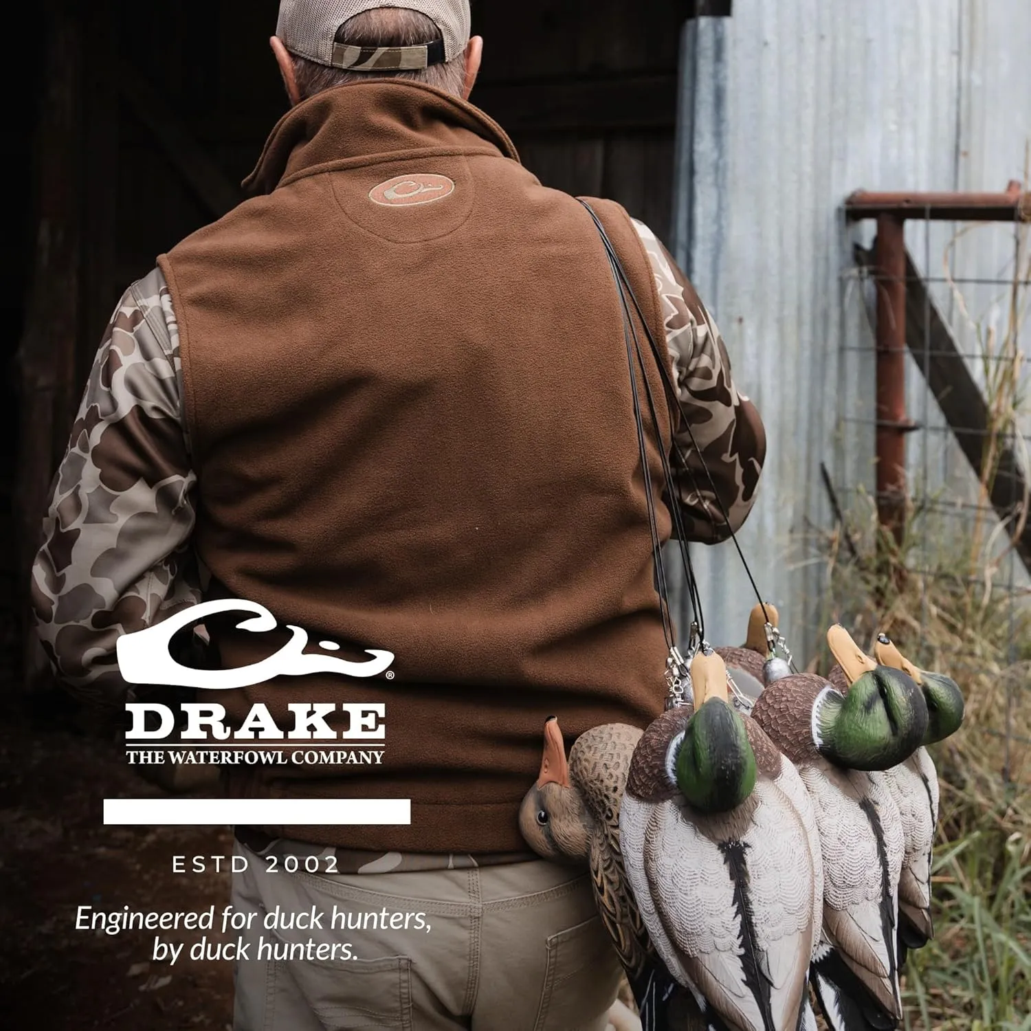 Drake Waterfowl Women's MST Windproof Layering Vest
