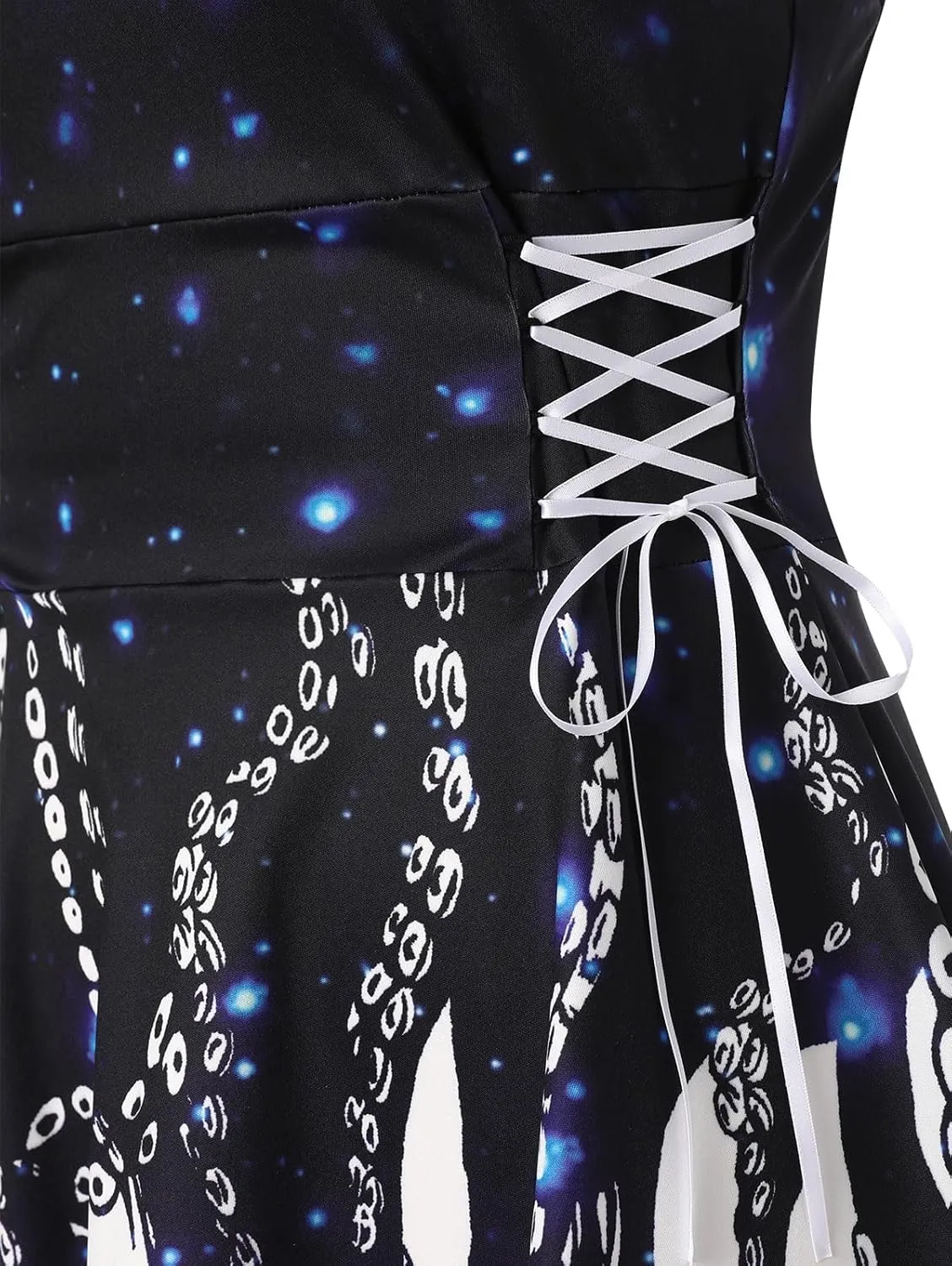DRESSFO Summer Dress Sundress Cami Dress for Women