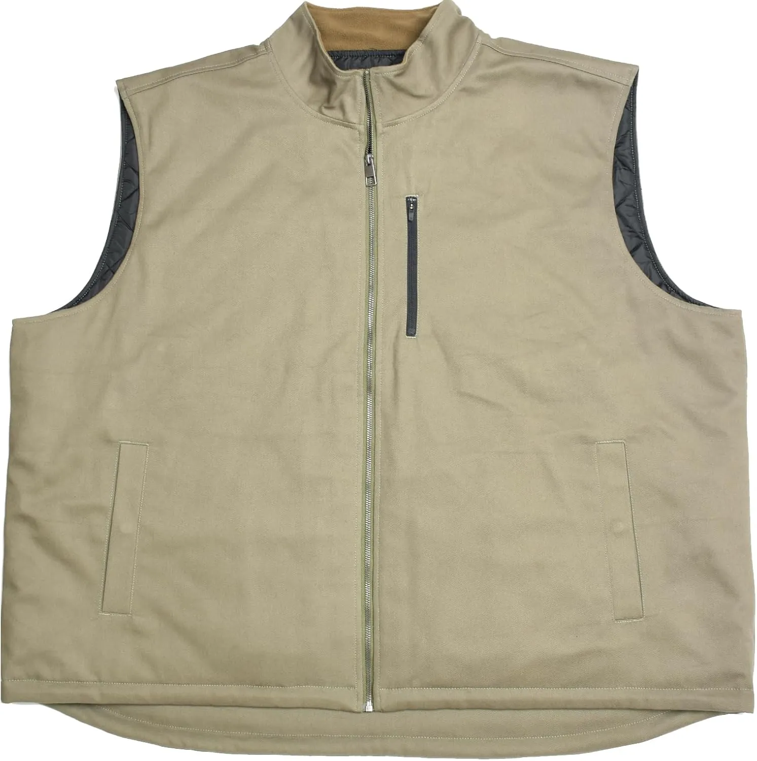 EDTREK Men's Concealed Carry Vest With Two Holster Inside - Urban Gun Vest With Zipped Chest Pocket