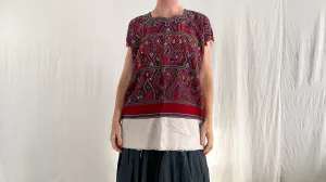 Fine Vintage Guatemalan Huipil. Nebaj Hand-woven Embroidered. 0770