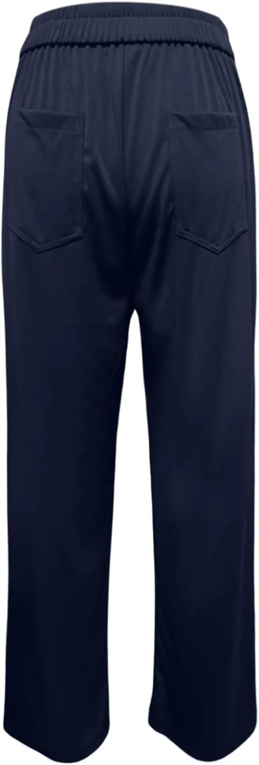 Flexipants - Women's Casual High Waist Stretch Pants, Flexi Pants for Women, Straight Leg Flexi Pants Women