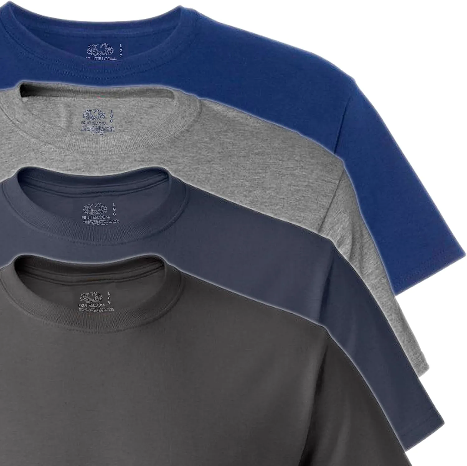 Fruit of the Loom Men's Stay Tucked Crew T-Shirt