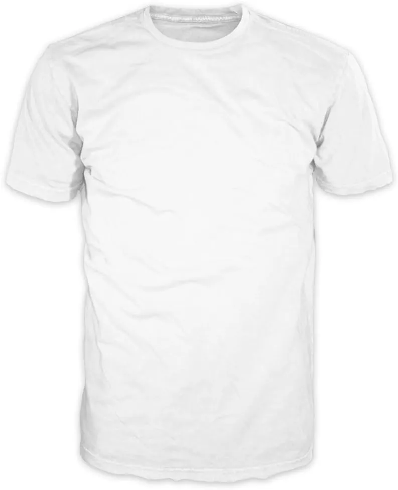 FSD Basic Plain Crew Neck Short Sleeve T-Shirts for Men (Pack of 4 Regular -5XL, Big and Tall)