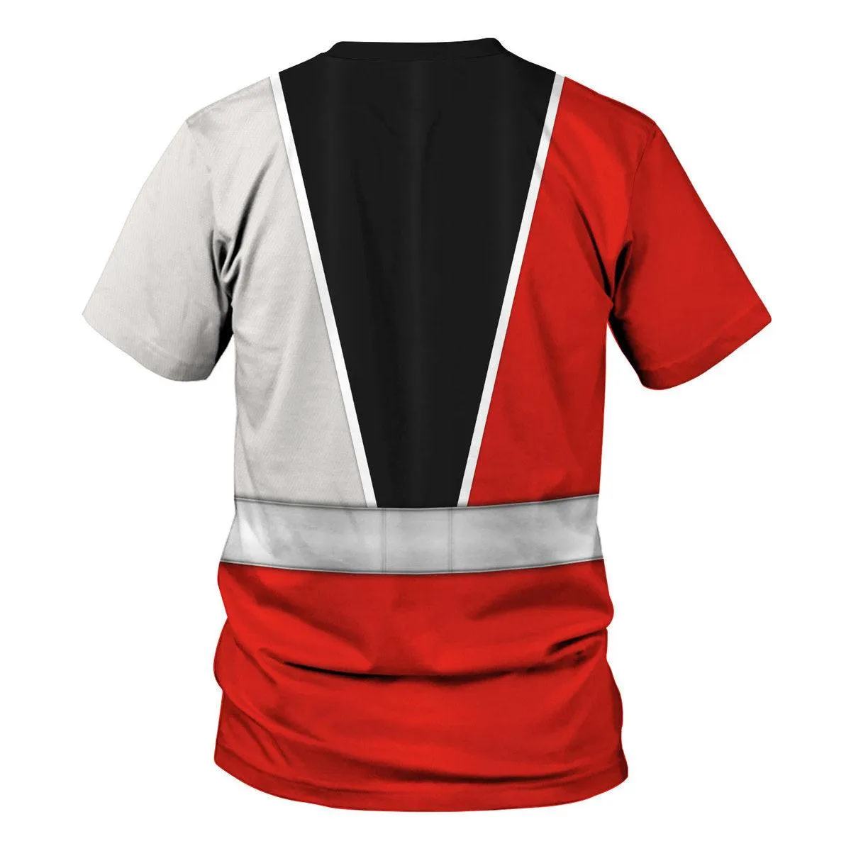 Gearhomie Red Zayto Ranger Dino Fury Hoodies Sweatshirt T-Shirt Zip Hoodies Sweatpants