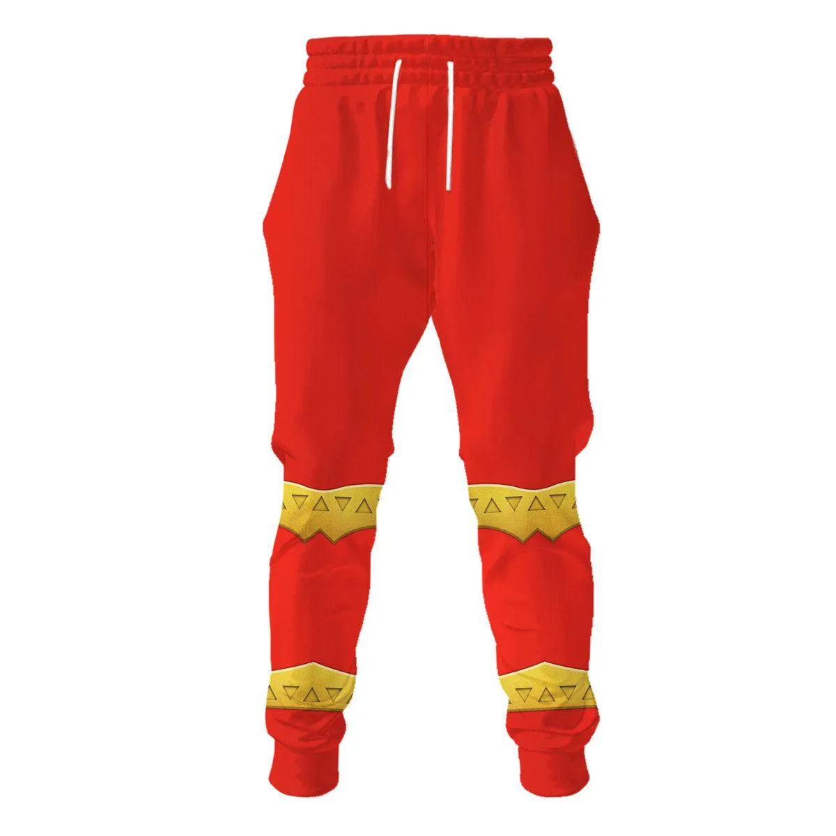 Gearhomie Red Zayto Ranger Dino Fury Hoodies Sweatshirt T-Shirt Zip Hoodies Sweatpants