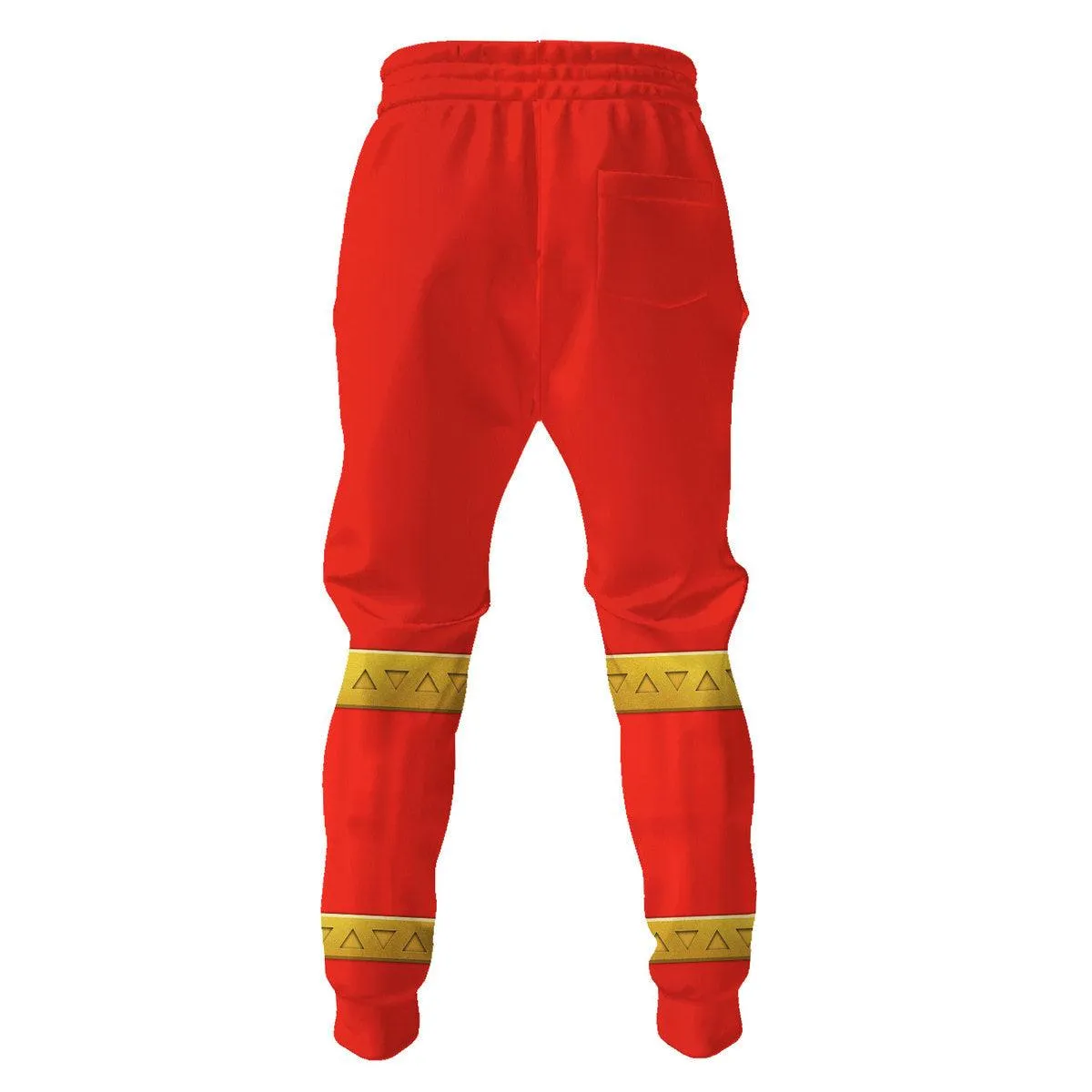 Gearhomie Red Zayto Ranger Dino Fury Hoodies Sweatshirt T-Shirt Zip Hoodies Sweatpants