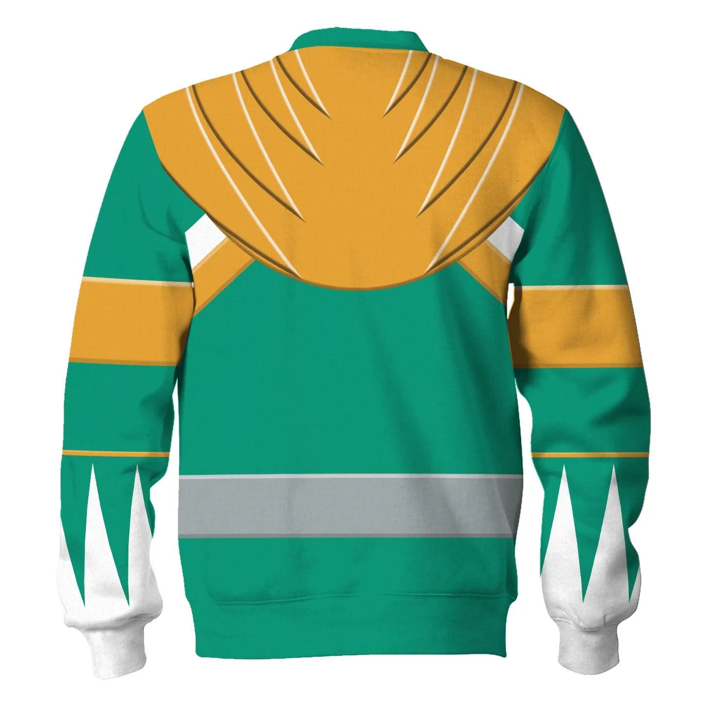 Gearhomie Unisex Tracksuit Hoodies Green Power Ranger 3D Costumes