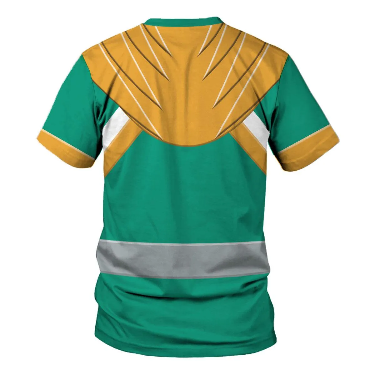 Gearhomie Unisex Tracksuit Hoodies Green Power Ranger 3D Costumes