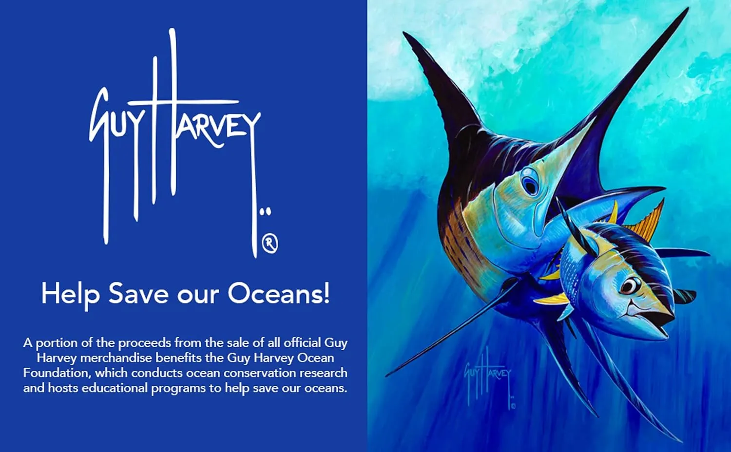 Guy Harvey Mens Threadcycled Short Sleeve T-Shirt