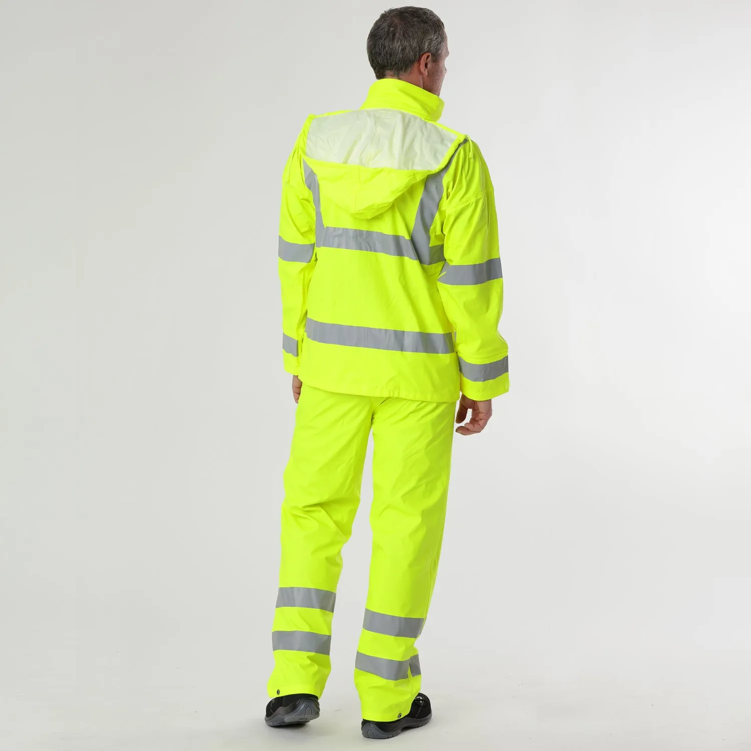 Hi-Vis Waterproof Overtrousers