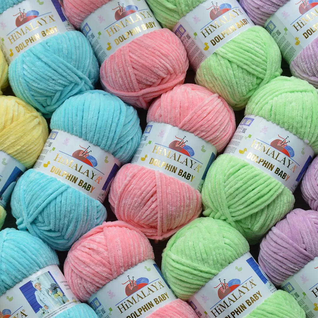 Himalaya Dolphin Baby, 36 Colors, 3.52 oz / 131 yards