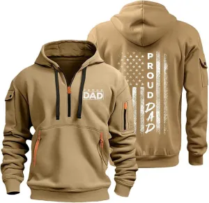 Hoodie For Men Tactical Hoodie Prints Sport Pullover Pocket Long Sleeve Casual Big And Tall Zip Up Hoodies