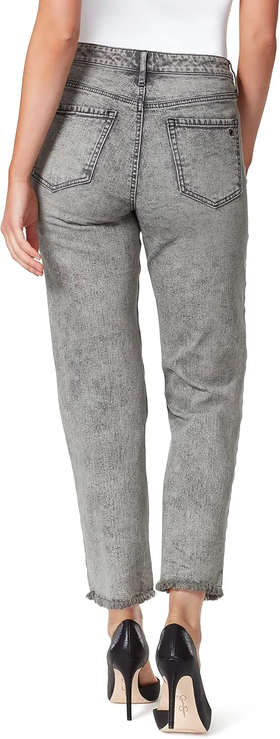 Jessica Simpson Women's Spotlight High Rise Slim Straight Ankle