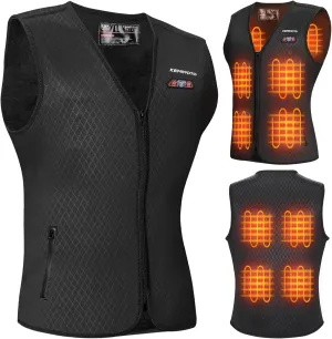 KEMIMOTO Womens Heated Vest, Lightweight Electric Heated Warming Vest