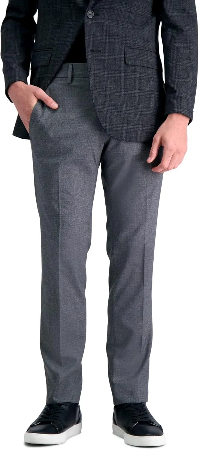 Kenneth Cole REACTION Men's Slim Fit Heather Dress Pant