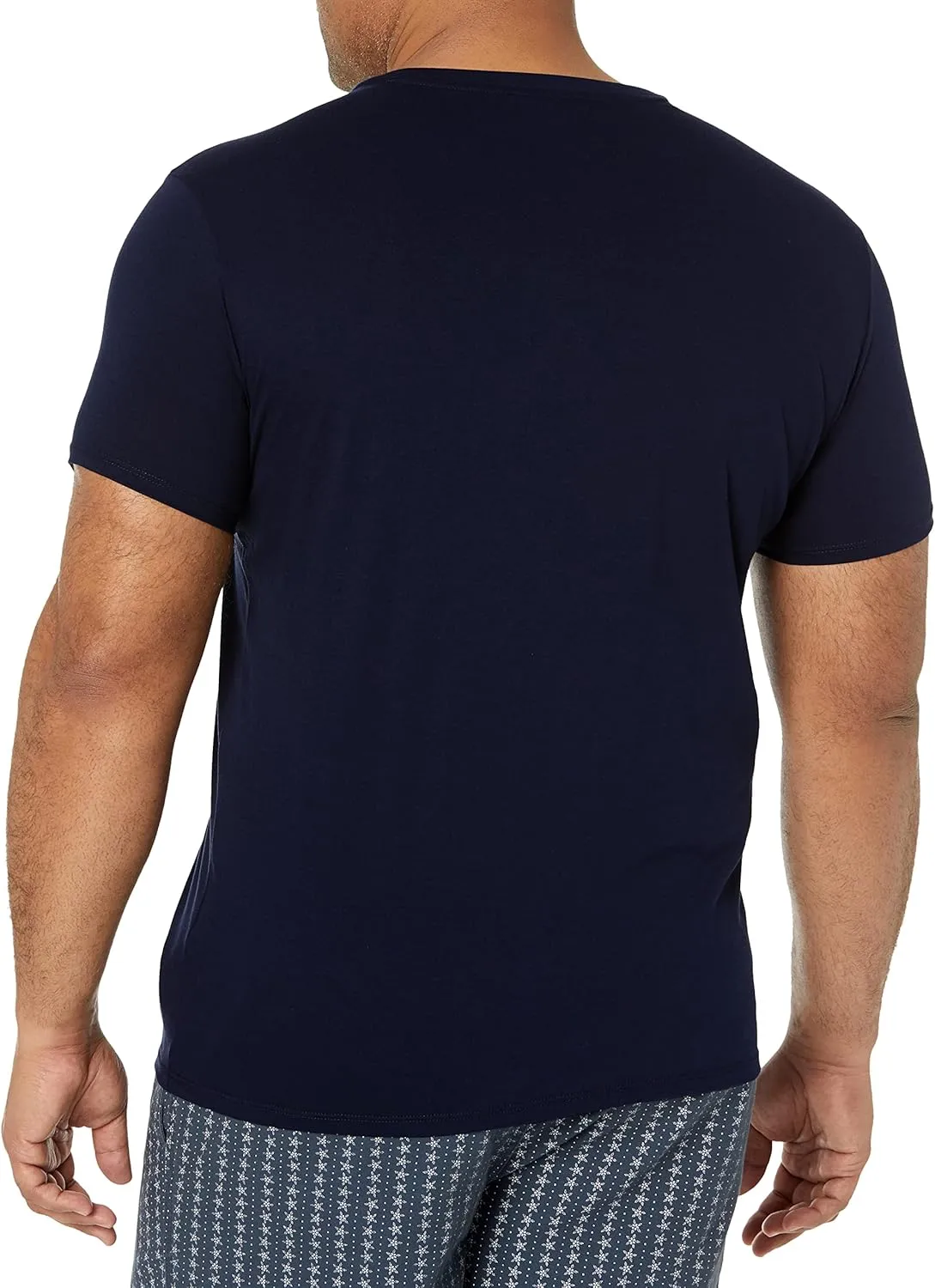 Lacoste Men's Short Sleeve V-Neck Pima Cotton Jersey T-Shirt