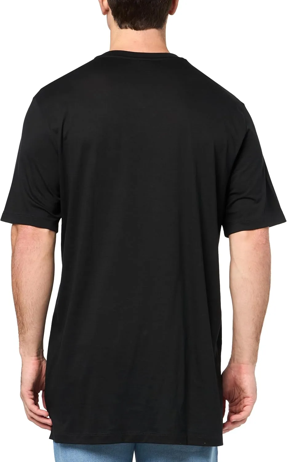 Lacoste Men's Tall Fit Ribbed V-Neck Cotton T-Shirt