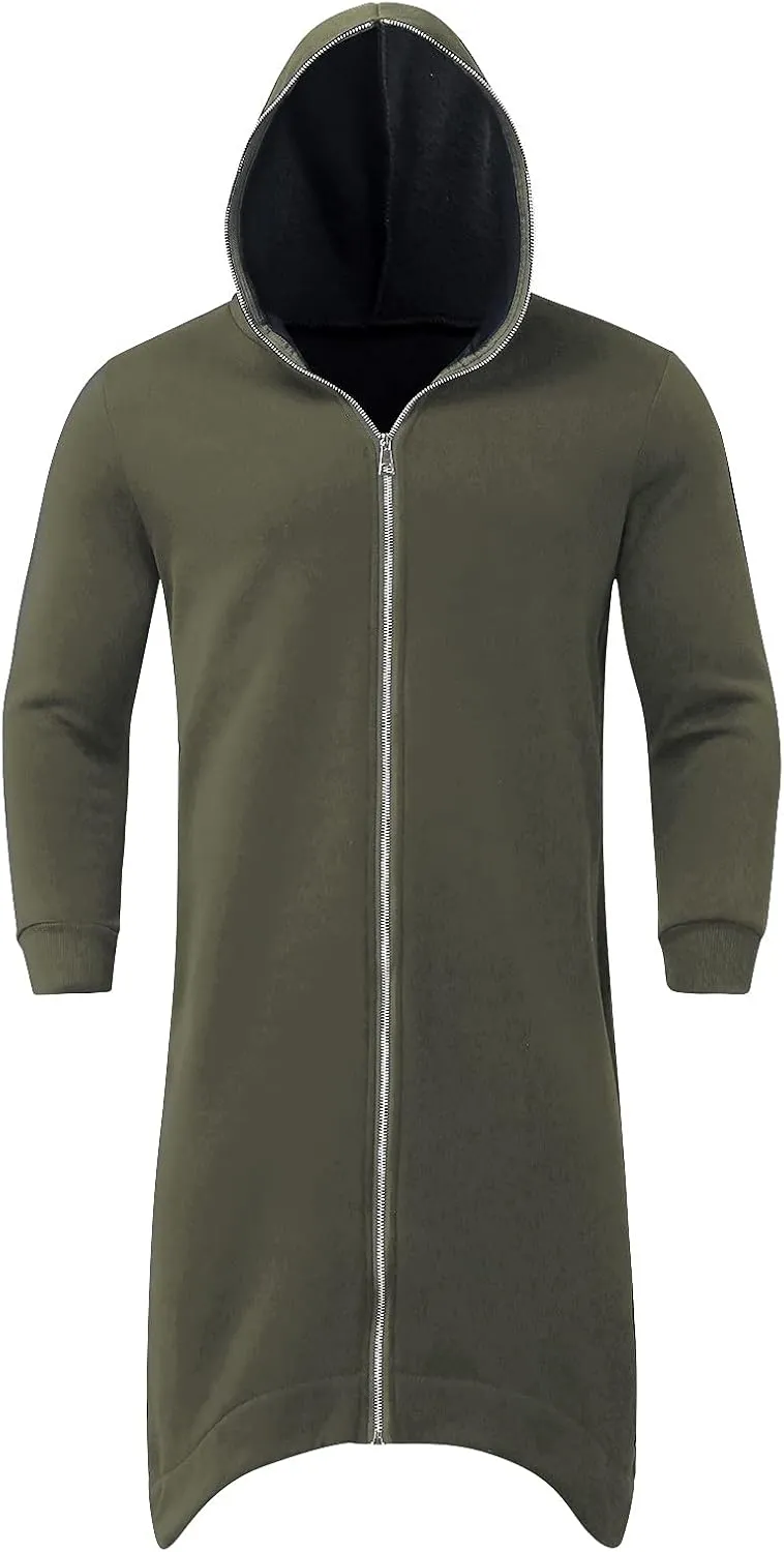 LCMTWX Hoodies for Guys Winter Casual Loose Solid Hooded Sweater Top With Zip Pockets With Zip Pockets With Zip