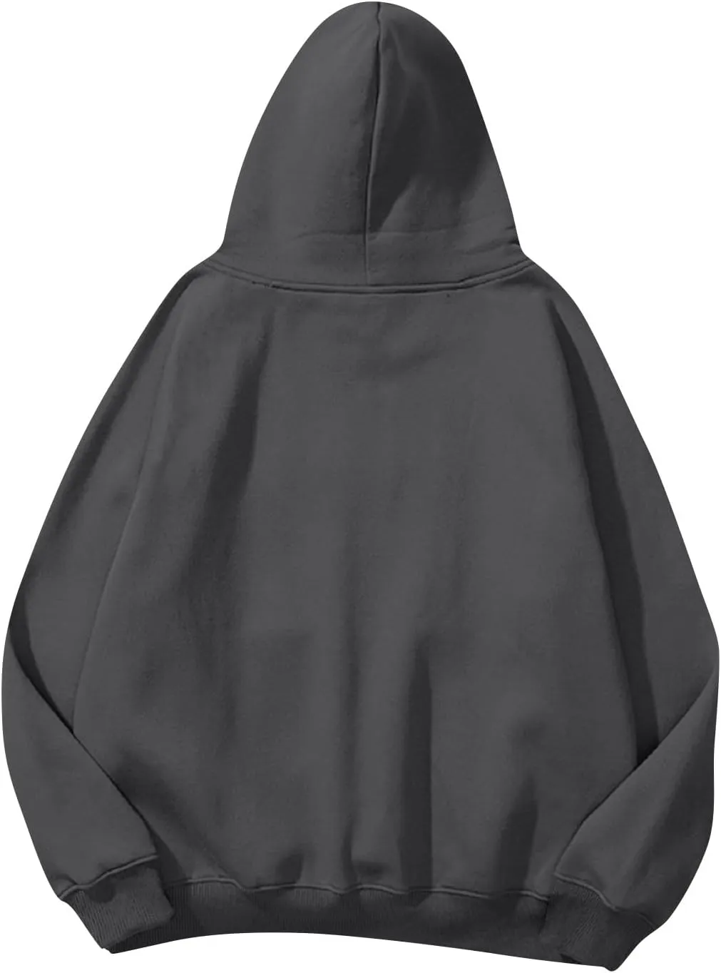 lcyhony Fleece Plus Size Hoodies for Women Trendy Fall Long Sleeve Pullover Sweatshirts Winter Warm Comfy Coats with Pockets