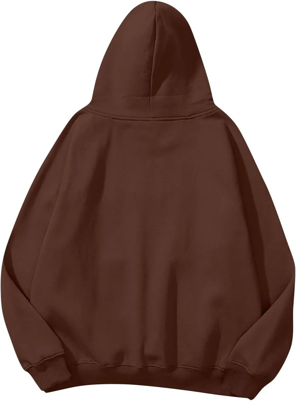 lcyhony Fleece Plus Size Hoodies for Women Trendy Fall Long Sleeve Pullover Sweatshirts Winter Warm Comfy Coats with Pockets