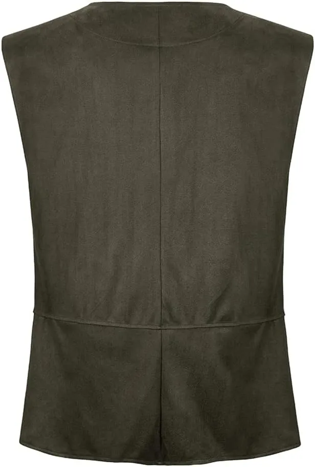 Lehauya Men's Pirate Vest Renaissance Vest Costume Pirate Costumes Medieval Steampunk Gothic Waistcoat