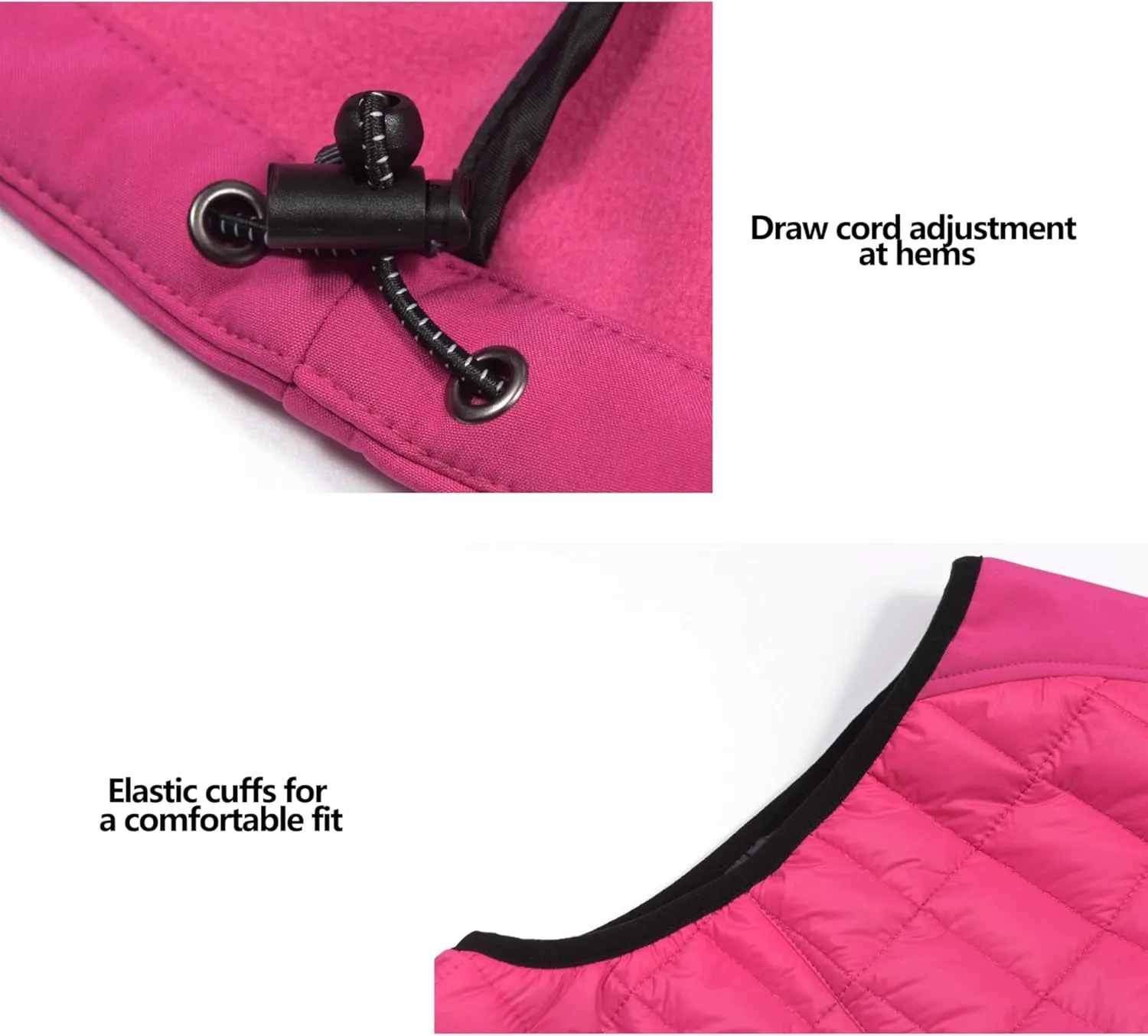 Little Donkey Andy Women's Lightweight Puffer Vest, Warm Outdoor Sleeveless Jacket for Hiking Travel Running Golf
