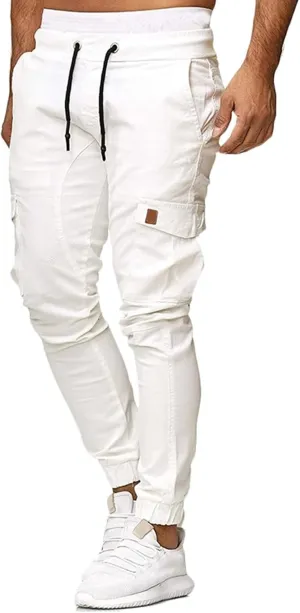 Men's Hiking Trousers Outdoor Lightweight Fishing Work Cargo Pants Walking Trousers Jogging Running Trousers