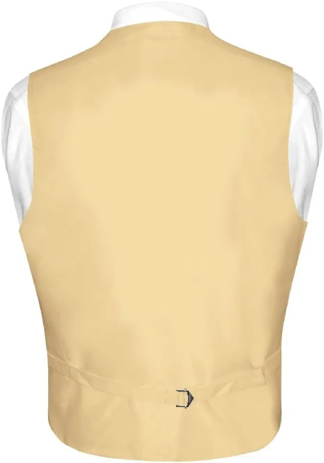 Men's Paisley Design Dress Vest & Bow Tie SILVER Grey Color BOWTie Set