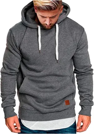Mens Sweatshirts Hoodies Men's Workout Long Sleeve Fishing Shirts Available In Big & Tall Men's Workout Hooded